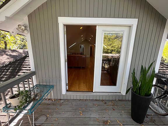 Entrance from porch