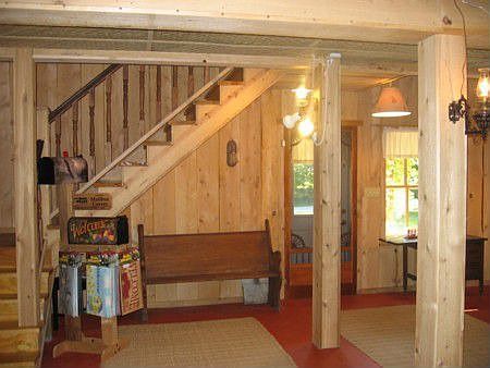 Inside of Barn