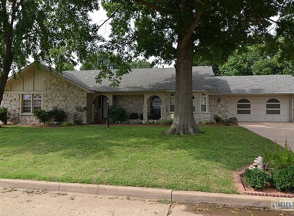 Beautiful home with mature trees