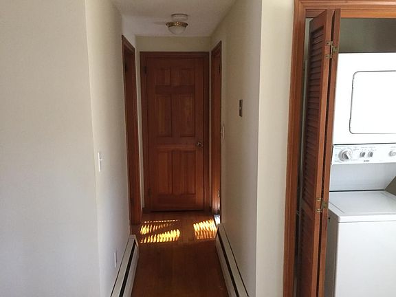 Short hall to bed and bathroom