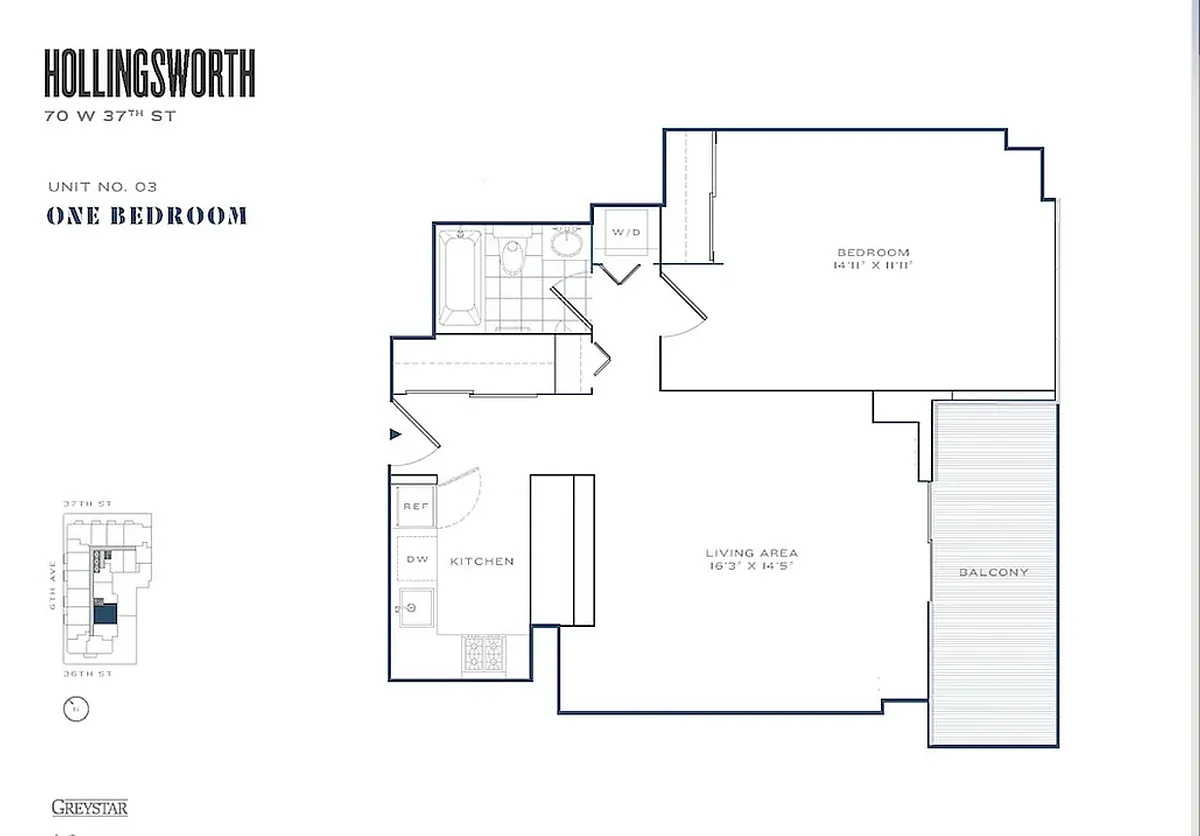 Building Photo - 70 W 37th St #603