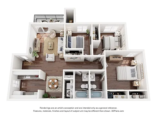 Floor plan VP3B2B