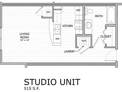 Floor plan Laney