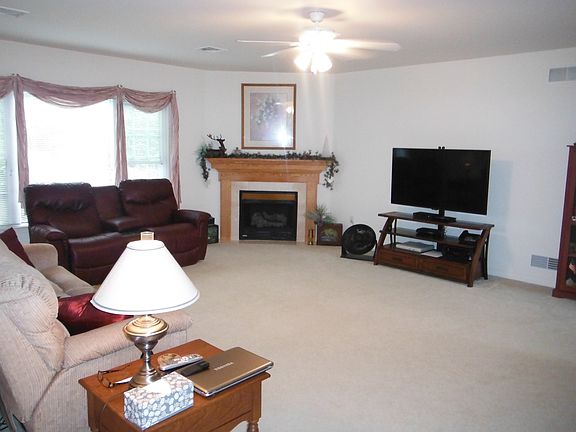 Living Room gas fireplace