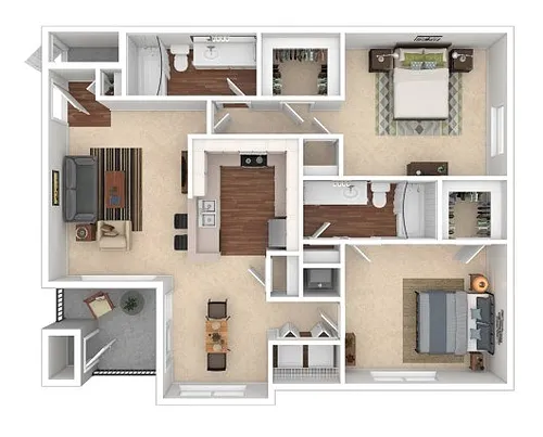 Floor plan B2