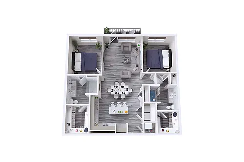 Floor plan B1