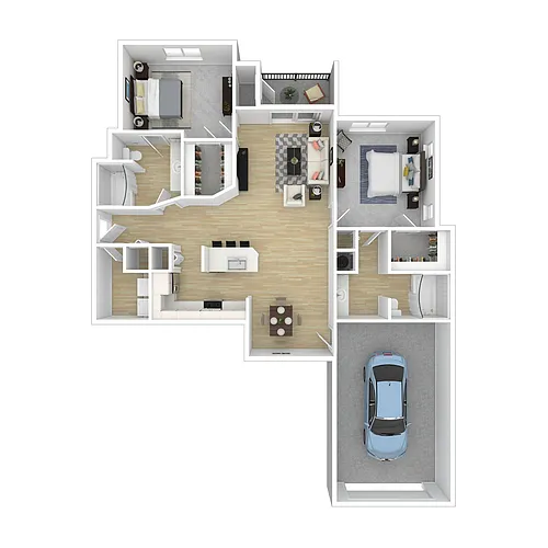 Floor plan B3