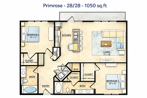 Floor plan Primrose