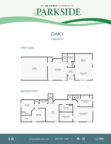 Floor plan OAK I