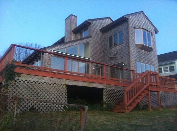 back of house from water