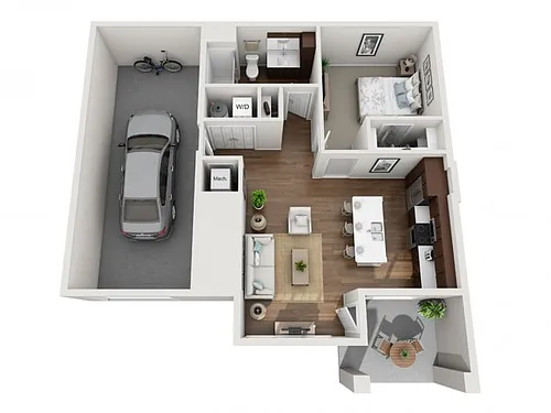 Floor plan 1C