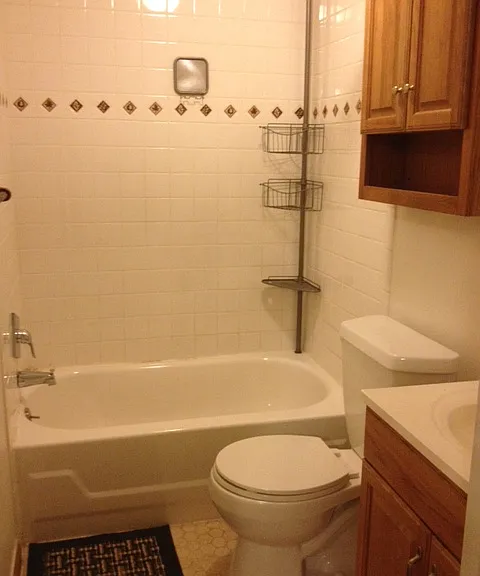 Basement Suite with private, full bathroom.
