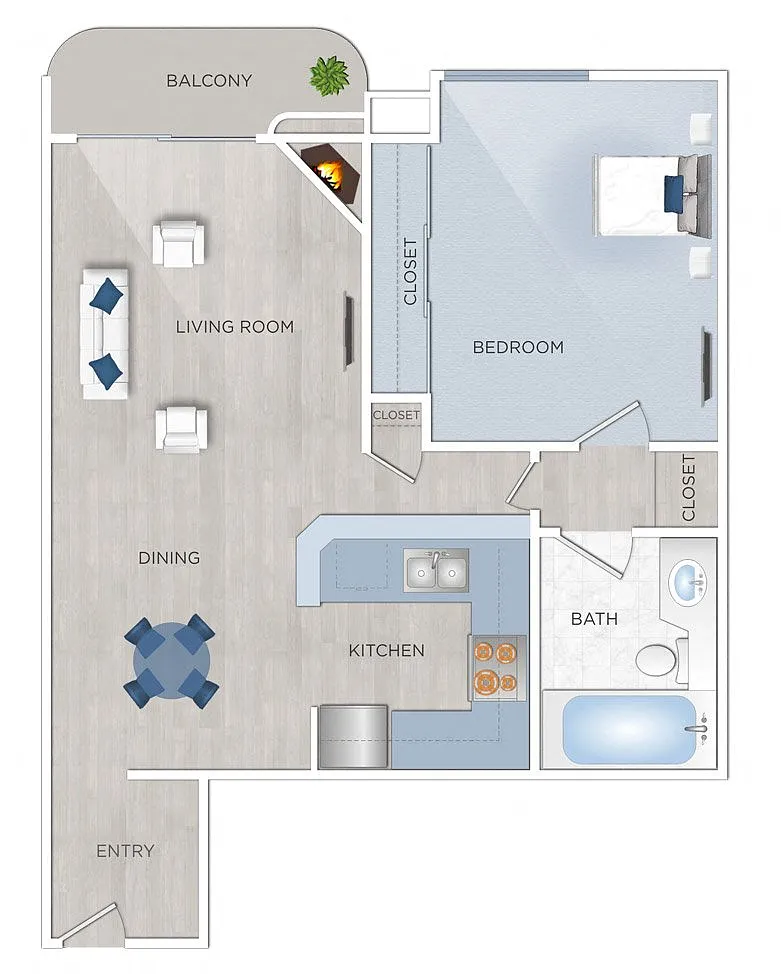 Floor plan B1