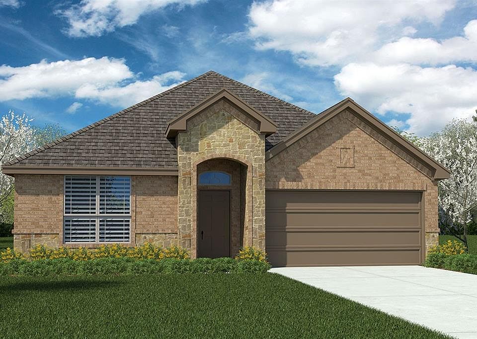 D.R. Horton's Carlsbad Floorplan Elevation H. Photos shown here may not depict the specified home & features included are for illustration purposes only.