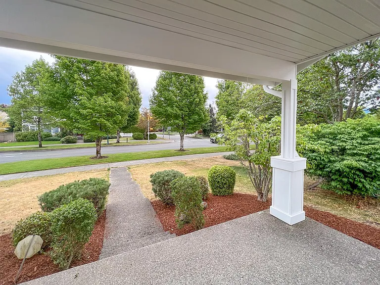 Front Porch looks at Douglas Ave