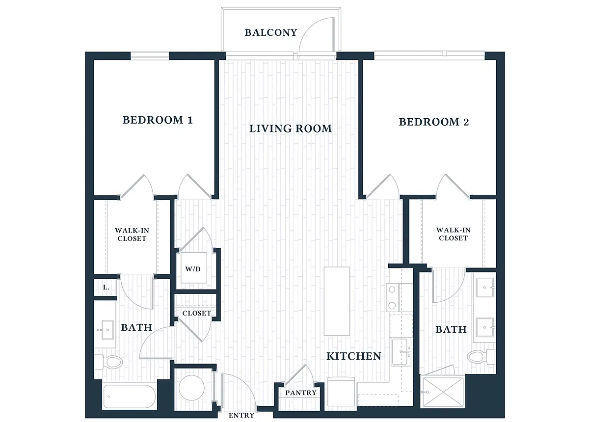 Floor plan B205