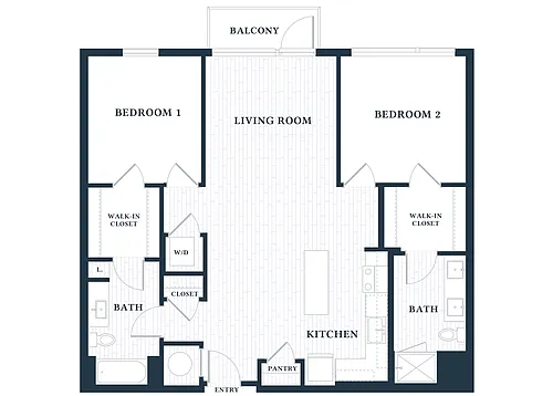 Floor plan B205