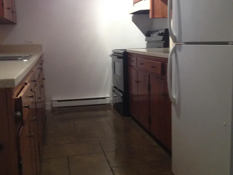 washer dryer in the utility area