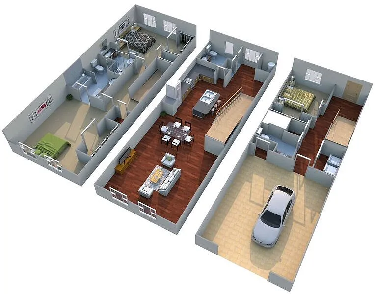 Floor plan Calhoun