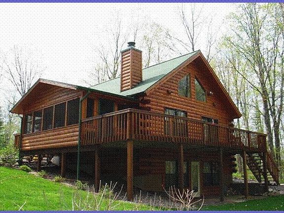 East side with Porch & Deck