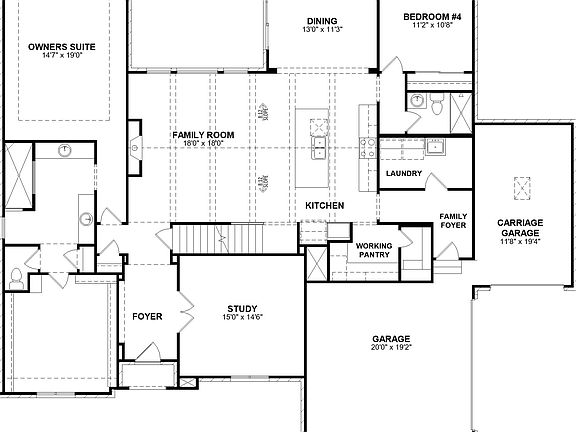 floor plan main level
