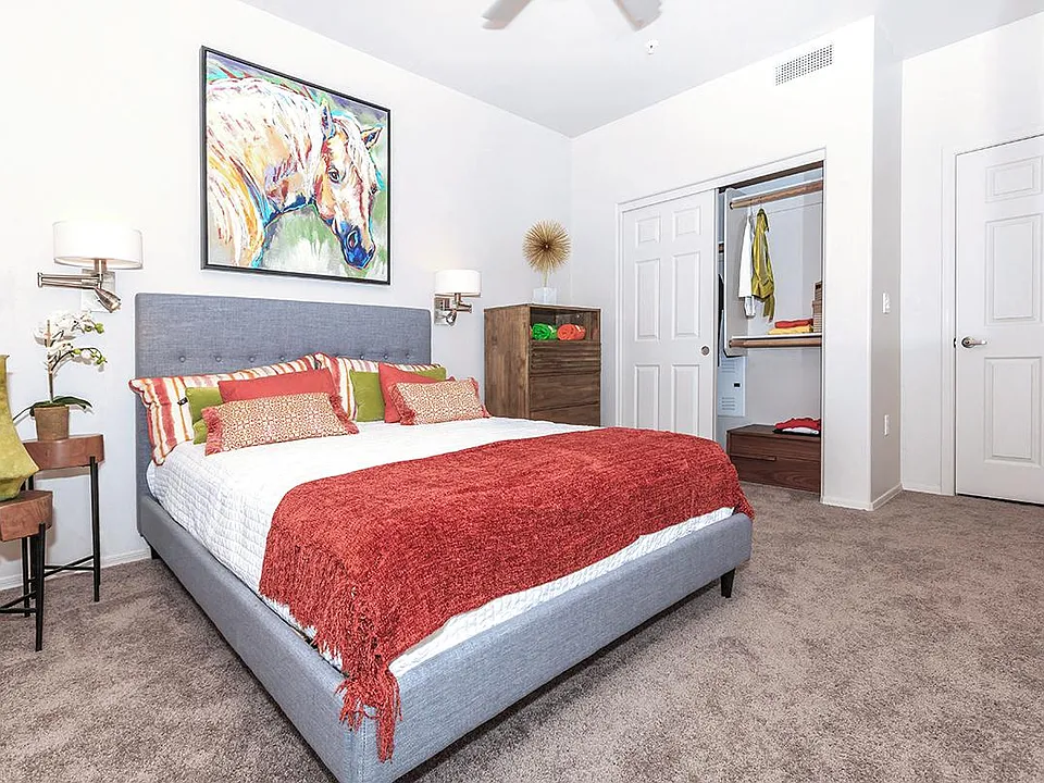 Bedroom in 1x1 Model Apartment