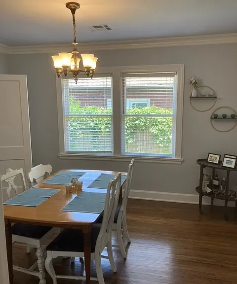 Dining room chandelier