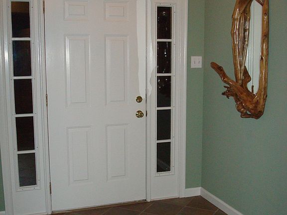 inside front door