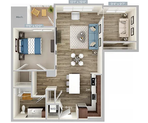 Floor plan A5D-925