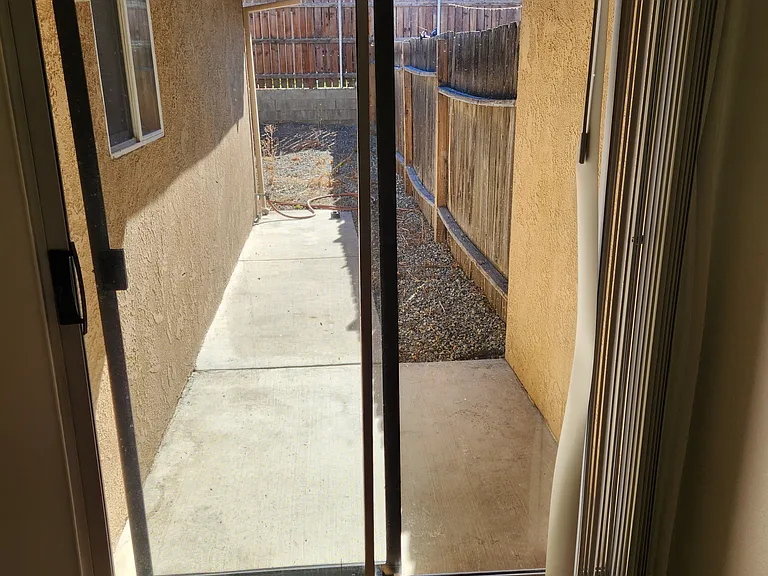 guest room back yard access