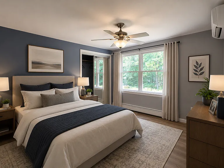 Bedroom 2 (AI staged)