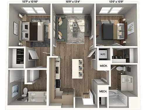 Floor plan B03