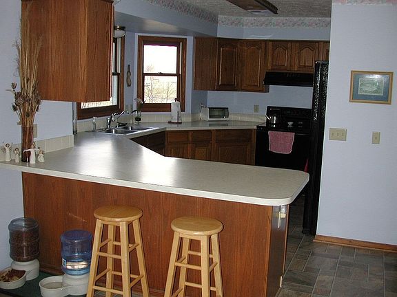 Spacious, modern kitchen with lots of storage