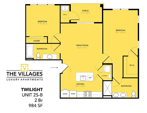 Floor plan Twilight Model