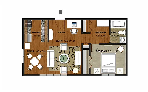 Floor plan Apex
