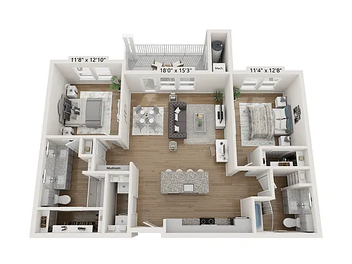Floor plan B2
