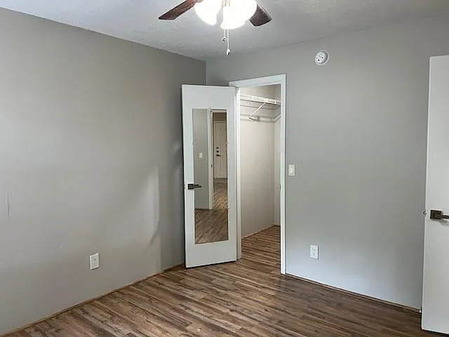 Bedroom and closet