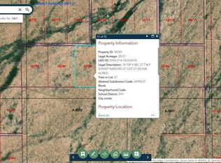 Pn #58781, Fort Hancock, TX 79839