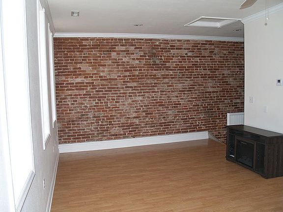 Living room and electric fireplace included