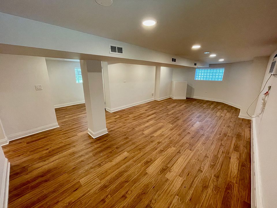 Large, open living and dining room