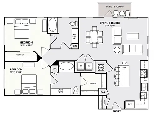 Floor plan B3