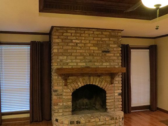 Wood Burning Fireplace