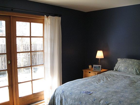 Master Bedroom with French Doors to Backyard