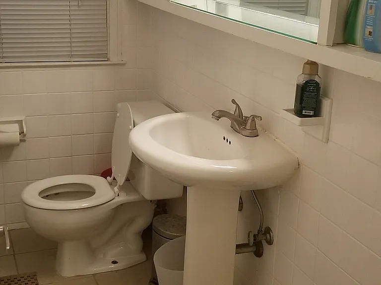 bathroom you will share