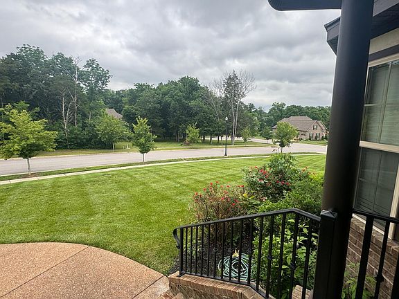 View from front porch