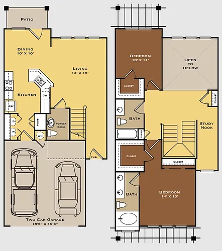 Floor plan C1TH