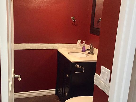 Downstairs half bath.