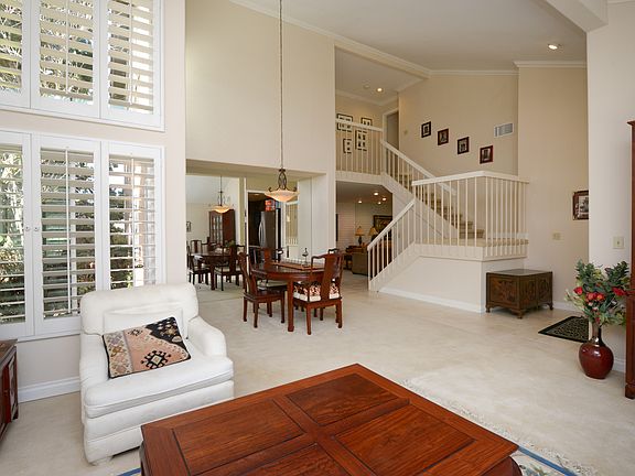 view to formal dining area