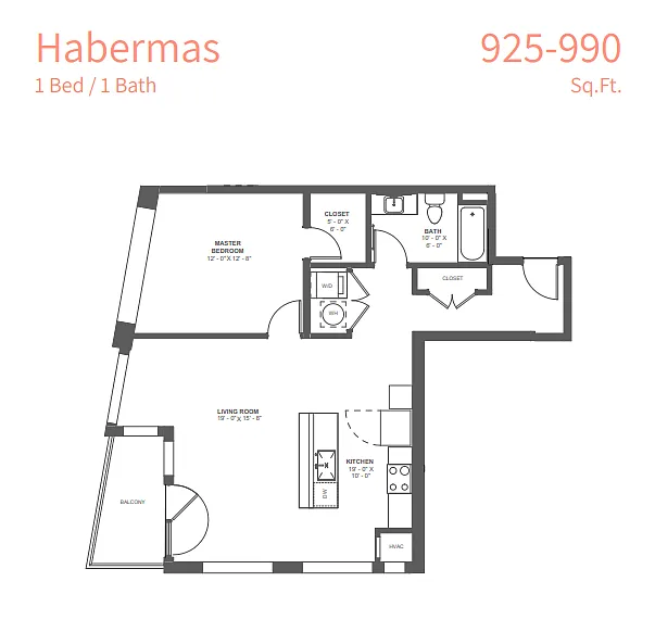 Floor plan C1E