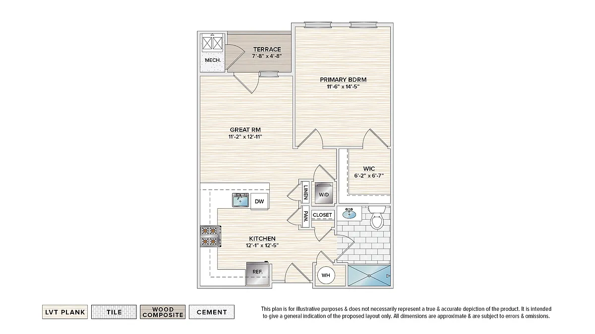 Floor plan The Jefferson (FMX-J2)